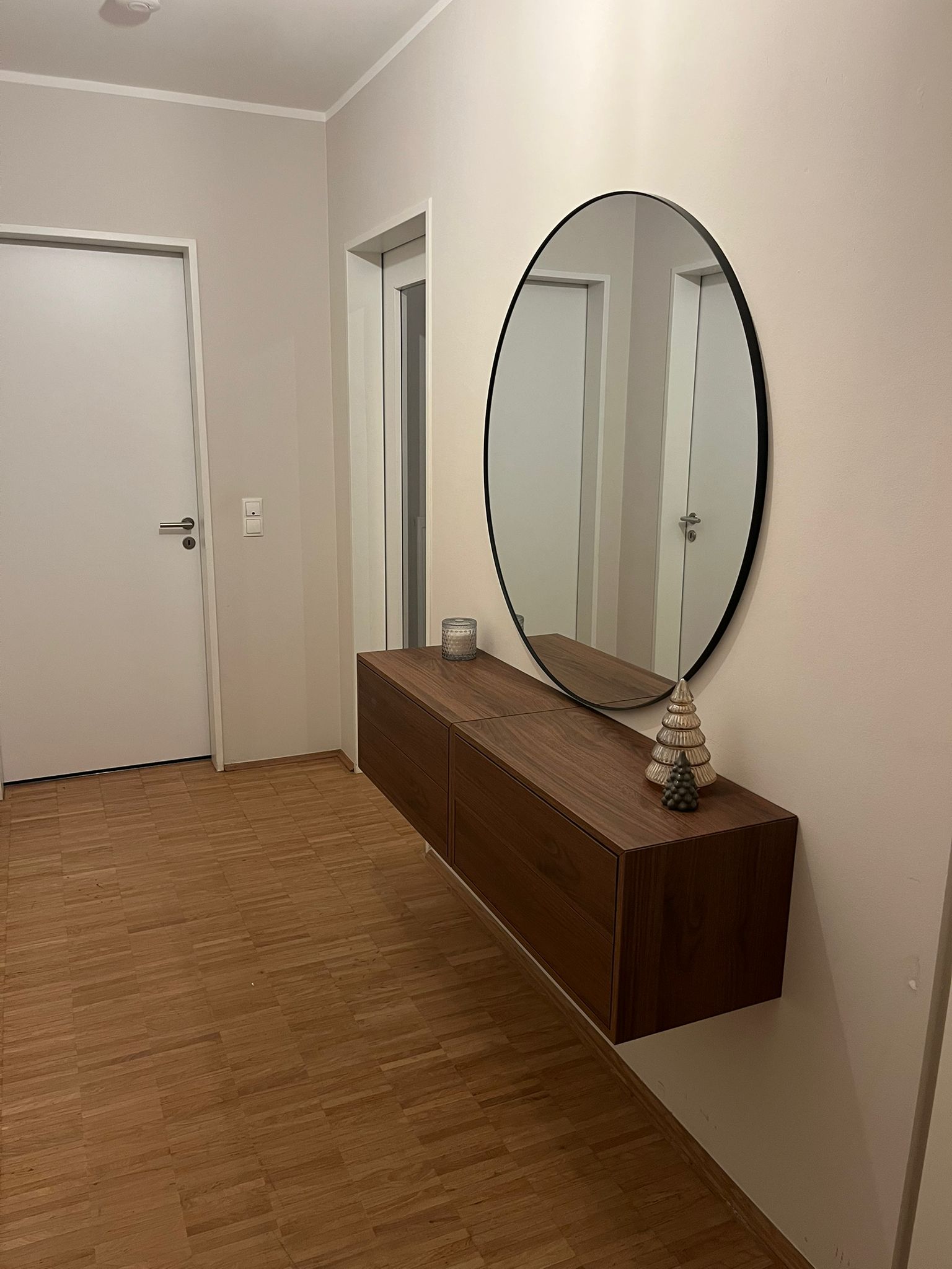 Wandgestaltung nachher – Hamburg