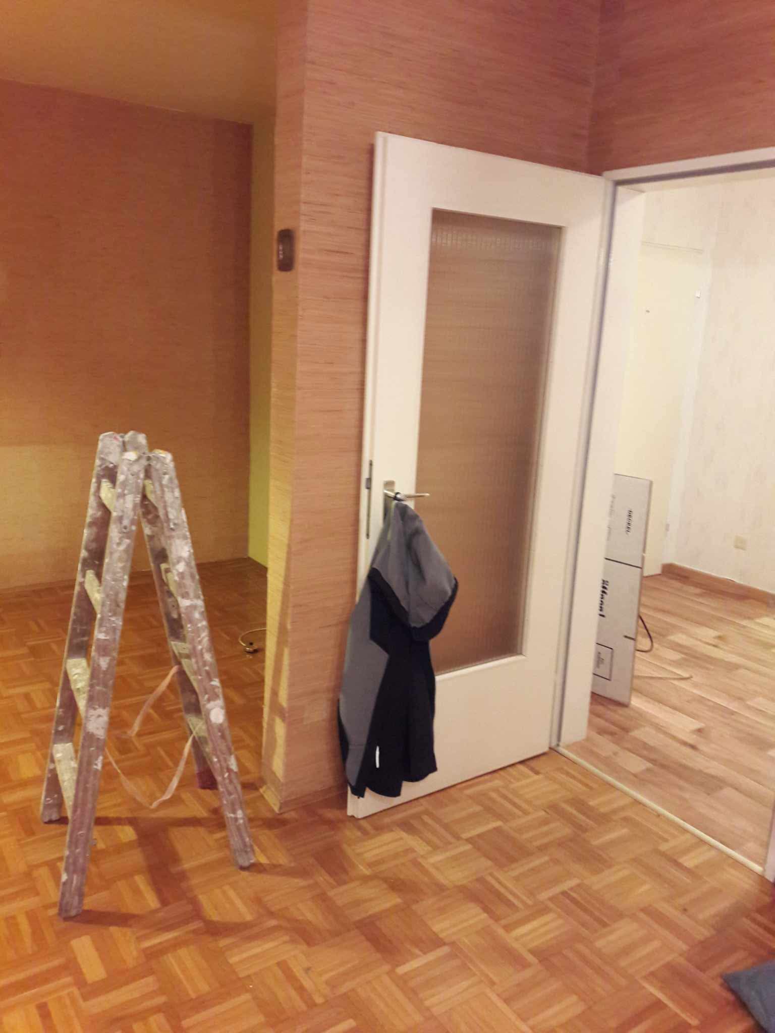 Küche Renovierung vorher – Hamburg